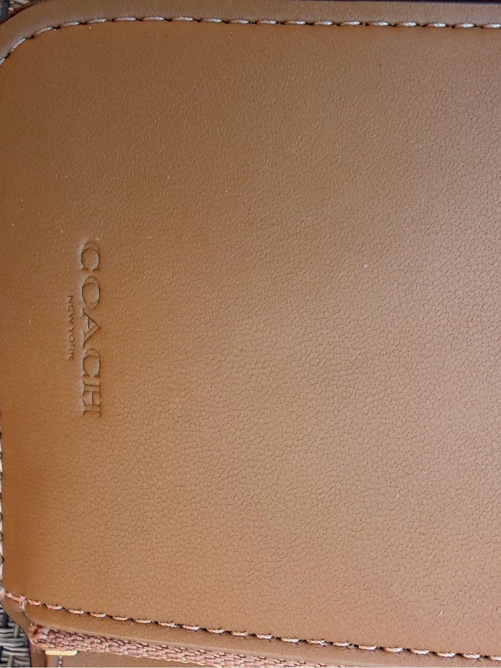 Coach Tabby Wallet Brass/HONEY Brown - Picture 5 of 5